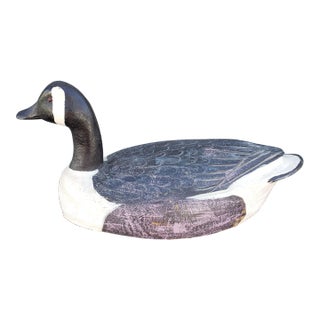 Mid-Century Hand-Crafted and Hand-Painted American Duck Decoy For Sale