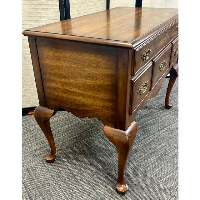 Queen Anne Late 20th Century Queen Anne Low Boy For Sale - Image 3 of 8