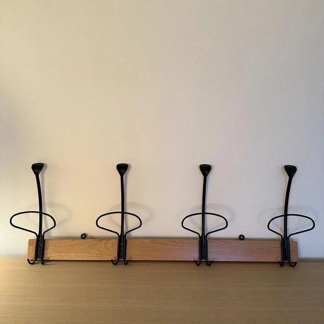 Postmodern Abbitibiti Series Wall Coat Rack by Enzo Mari for Zanotta, 1991 For Sale - Image 3 of 6