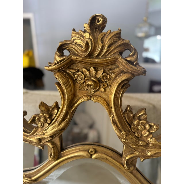 Gold Friedman Brothers Chinese Chippendale Giltwood Mirror For Sale - Image 8 of 12