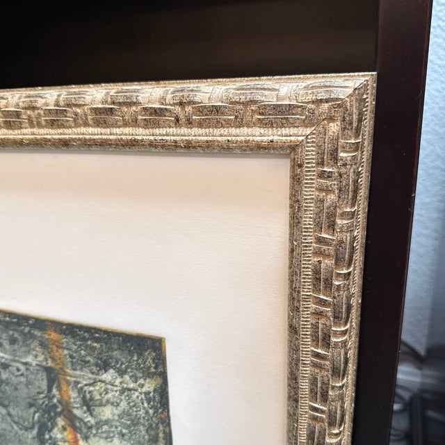 Paper Abstract Expressionistic Etching, Signed For Sale - Image 7 of 12