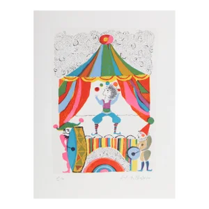 Juggler With Band From a Little Circus, Judith Bledsoe