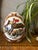 Ceramic 1970s Hand-Painted Decorative Porcelain Egg With Gilded Accents For Sale - Image 7 of 10