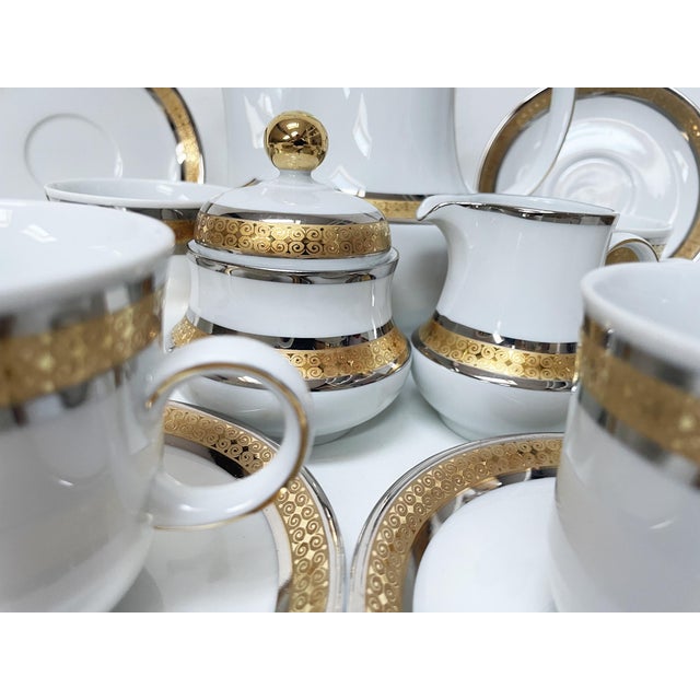 Tea Set from Tirschenreuth, 1970s, Set of 9 For Sale - Image 15 of 18