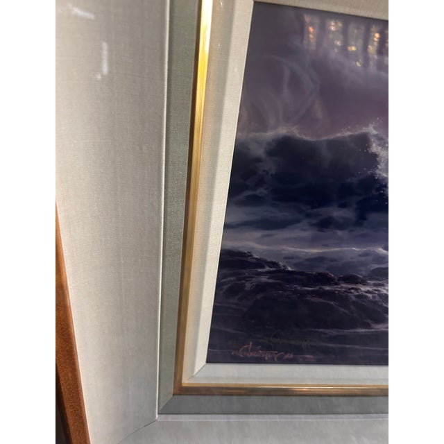 Coastal 1990s Roy Gonzales Coastal Tabora Symphony of the Sea For Sale - Image 3 of 6