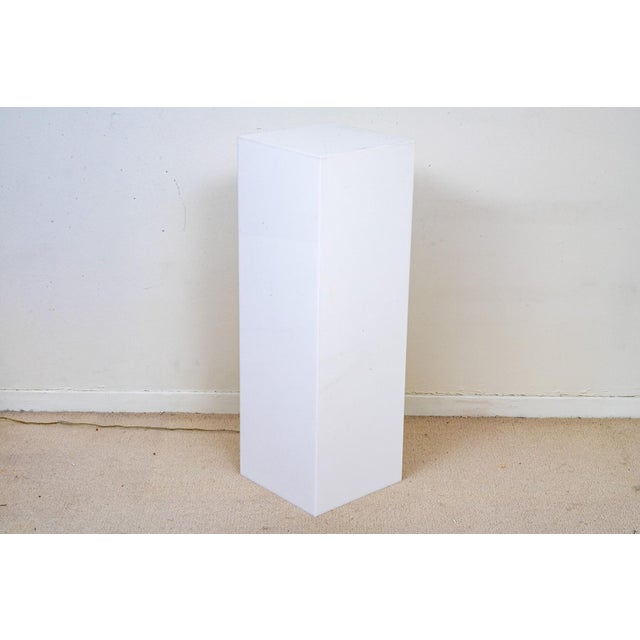 Late 20th Century Vintage Illuminated Display Pedestal For Sale - Image 5 of 6