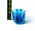 Vintage Sklo Union Blue Glass Ashtray – Czech For Sale In Philadelphia - Image 6 of 8