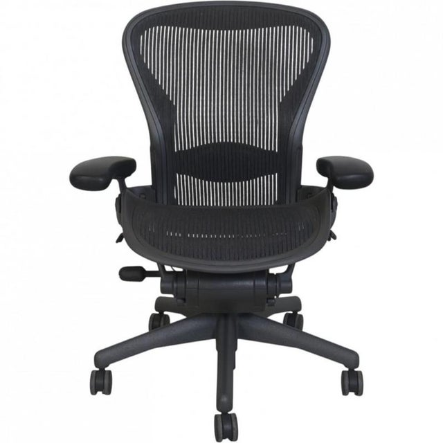 Black Aaron Office Chair by Herman Miller For Sale - Image 12 of 12