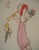 Marc CHAGALL (1887-1985) Married Original color lithograph On thick paper 31 x 24 cm Not signed Edition San Lazaro, 1960...