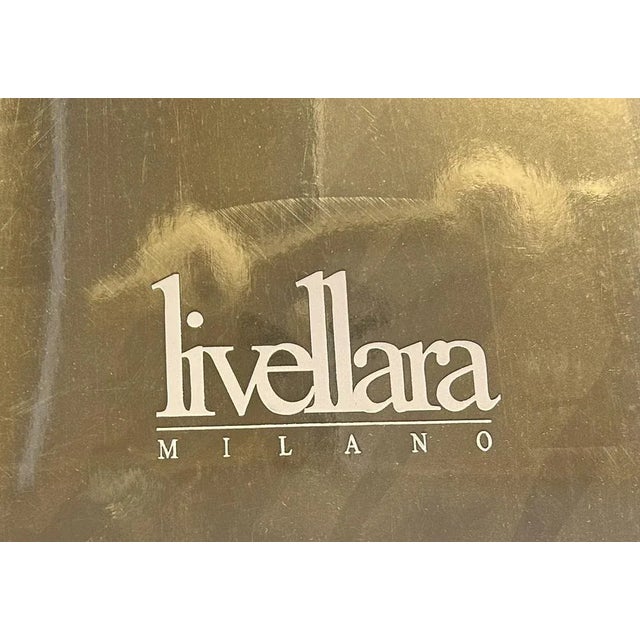 Early 21st Century Damasco White Chalice Glasses by Livellara, Set of 2 For Sale - Image 5 of 6