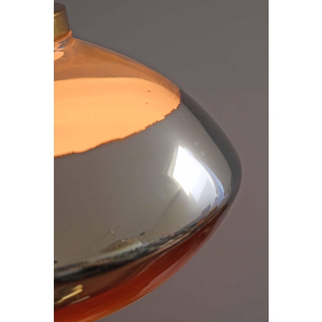 Metal Space Age UFO Pendant Lamp from the Magic Eye Series from Peill & Putzler, 1970s For Sale - Image 7 of 10