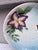 Art Nouveau Majolica Plate Flower & Butterfly Choisy Le Roi, Circa 1880 For Sale - Image 3 of 5