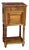 Louis XVI Bedside Table in Walnut and Marble For Sale