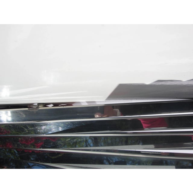 Metal 1970s Gaetano Sciolari Chrome Spiral 10 Light Chandelier For Sale - Image 7 of 11