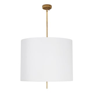 Clove Pendant Large, Natural Linen Shade For Sale
