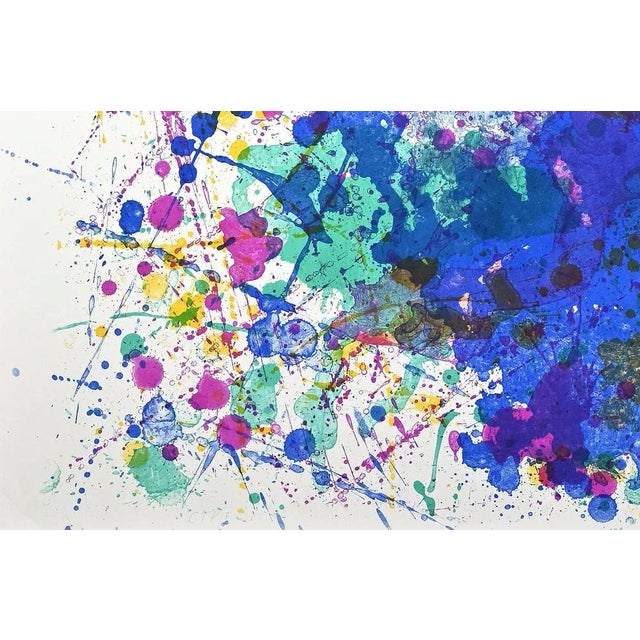 Sam Francis, Untitled, Original Lithograph, 1980 For Sale - Image 3 of 4
