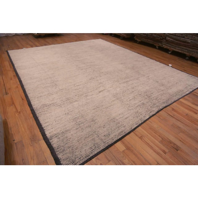 Textile Nazmiyal Collection Abstract Modern Area Rug For Sale - Image 7 of 8