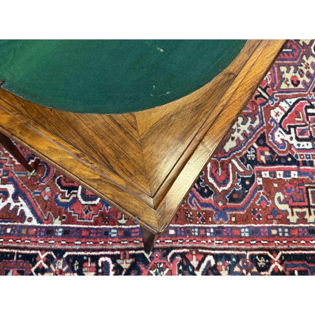 19th Century Games Table in Mahogany and Walnut For Sale - Image 16 of 18