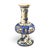 Antique West Asian Polychrome Ceramic Vase with Bird and Floral Decoration, 1900 For Sale - Image 3 of 13