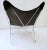 Metal Butterfly Chair in Suede, Italy, 1960s For Sale - Image 7 of 9