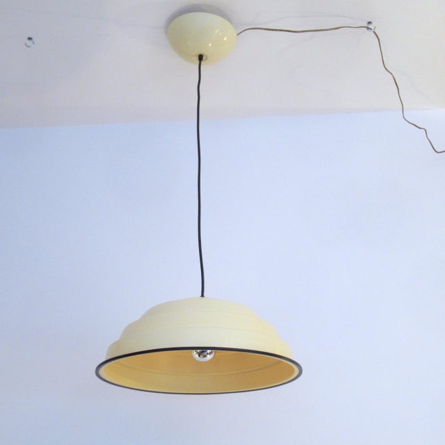 Plastic Telescopus Pendant Light from Guzzini, 1977 For Sale - Image 7 of 14