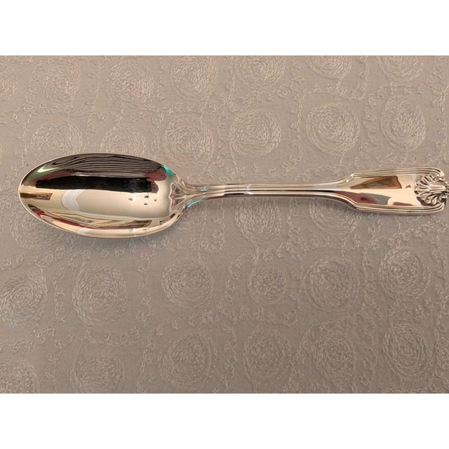 American Mid 20th Century Towle "Benjamin Franklin" Sterling Silver Teaspoons, Lot of 8 For Sale - Image 3 of 12