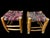 Boucherouite Stools, Morocco, 1970s, Set of 2 For Sale - Image 10 of 10