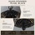 2020s Aloadecor W12'' Modern Glam Smoke Crystal Globe Chandelier Contemporary Black Pendant Light For Sale - Image 5 of 9