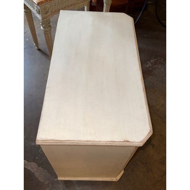 1940s Vintage Swedish Painted Chest For Sale - Image 5 of 5