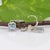 Modern 1.9ct Aquamarine Stud Earrings With Earth-Mined Diamond Accents: Solid 14k Gold, A Pair For Sale - Image 3 of 5