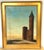 Álvaro Guillot Surrealist Fortress Landscape Oil Painting, Signed For Sale In West Palm - Image 6 of 15