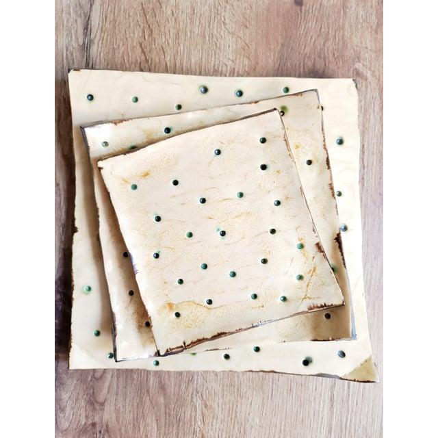 Trio Cheese Plate by Daniela Proietti, Set of 3 For Sale - Image 6 of 18