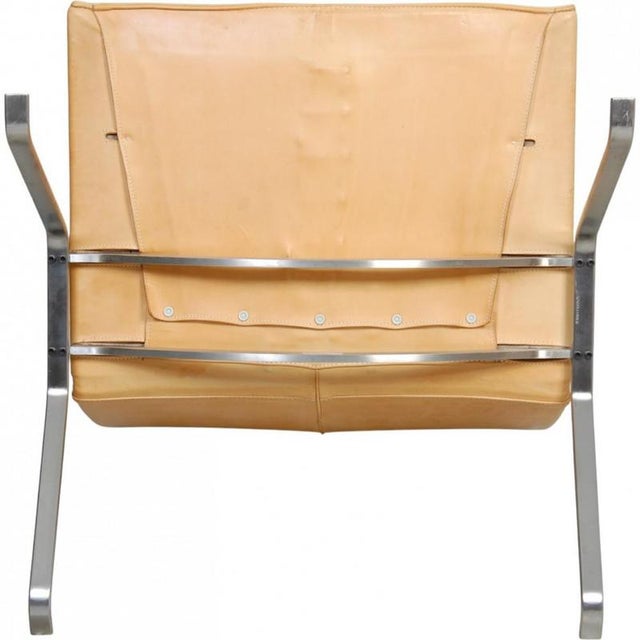 PK22 Chair in Leather by by Poul Kjærholm, 2006 For Sale - Image 10 of 13