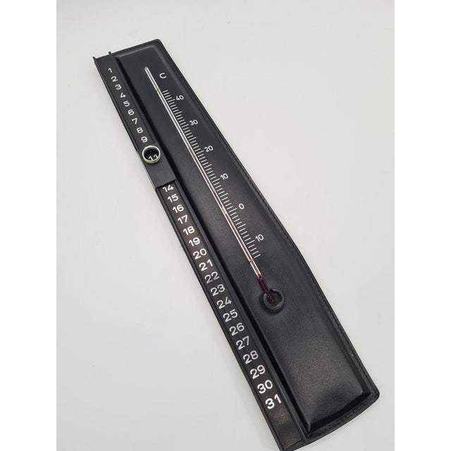 Vintage Wall Thermometer with Calendar, 1960s For Sale - Image 4 of 11