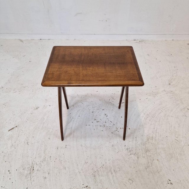 1930s Italian Wooden Side Table, 1930s For Sale - Image 5 of 14