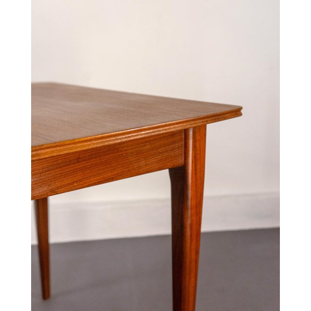 Brown Mid-Century Modern Extending Dining Table by A. Younger, 1970s For Sale - Image 8 of 14