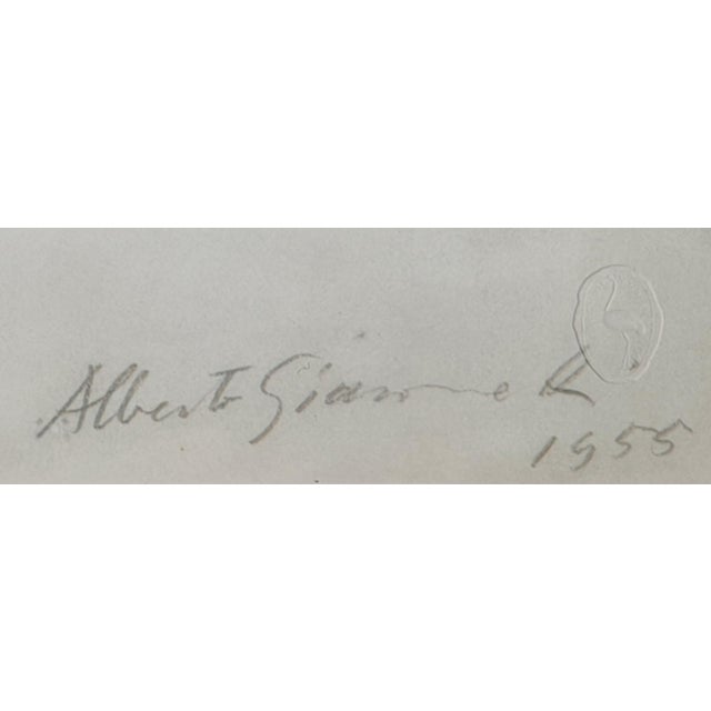 1960s Alberto Giacometti, Landscape, 1963, Original Lithograph For Sale - Image 5 of 9