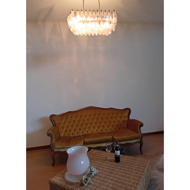 Murano Poliedri Chandelier by Carlo Scarpa, 1990 For Sale - Image 17 of 18