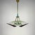 Mid-Century Modern UFO Pendant Light with Teak Details from Stilnovo, 1950s This piece is designed in the style of the...