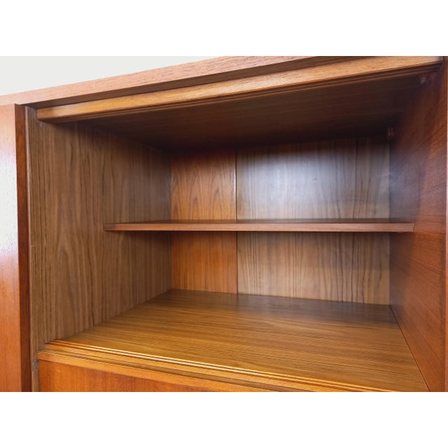 Vintage Scandinavian Style Teak Secretaire Cabinet, 1960s For Sale - Image 14 of 17