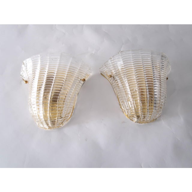 Small Murano Glass Wall Light For Sale - Image 3 of 5
