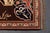 Antique Persian Qajar Pictorial Hand-Knotted Wool Rug 3'2" X 4'5" For Sale - Image 4 of 14