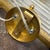 Two 1980s Art Deco Style Brass and Glass Italian Theater Wall Sconces For Sale - Image 17 of 18