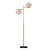 Alba Two Arms Floor Lamp by Mariana Pellegrino Soto for Oluce For Sale - Image 6 of 7