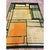 Art Deco 1920s Rare Green Ground Geometric Antique European Art Deco Mid Sized Wool Rug For Sale - Image 3 of 5