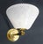 Italian 1950s Murano Reticello Cup Sconce by Barovier E Toso For Sale - Image 3 of 11