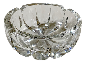 Large Saint Louis Crystal Trinket Ashtray, 1970s