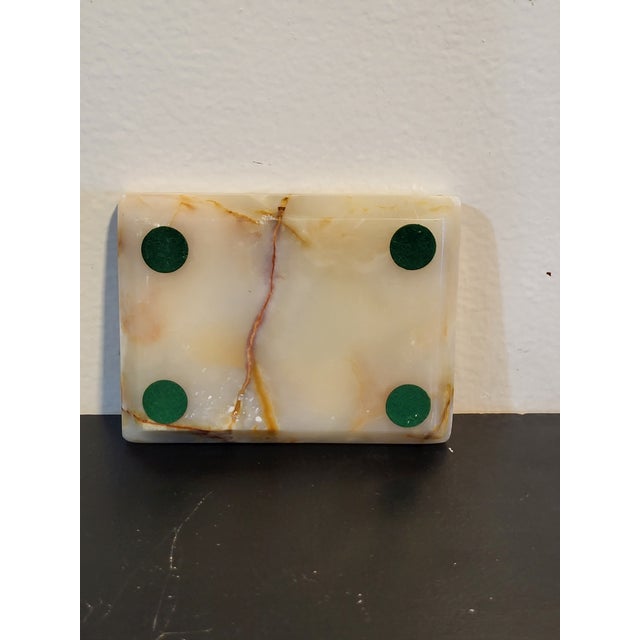 1970s Petite Onyx Dish For Sale - Image 5 of 11