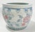Mid 20th Century Vintage Large Porcelain Pastel Floral Fish Bowl Planter Cachepot For Sale - Image 5 of 8