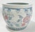 Mid 20th Century Vintage Large Porcelain Pastel Floral Motif Fish Bowl Cachepot Planter For Sale - Image 5 of 8